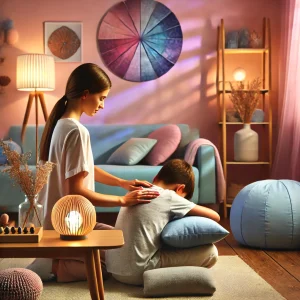 درمان اوتیسم با ماساژ در کرج